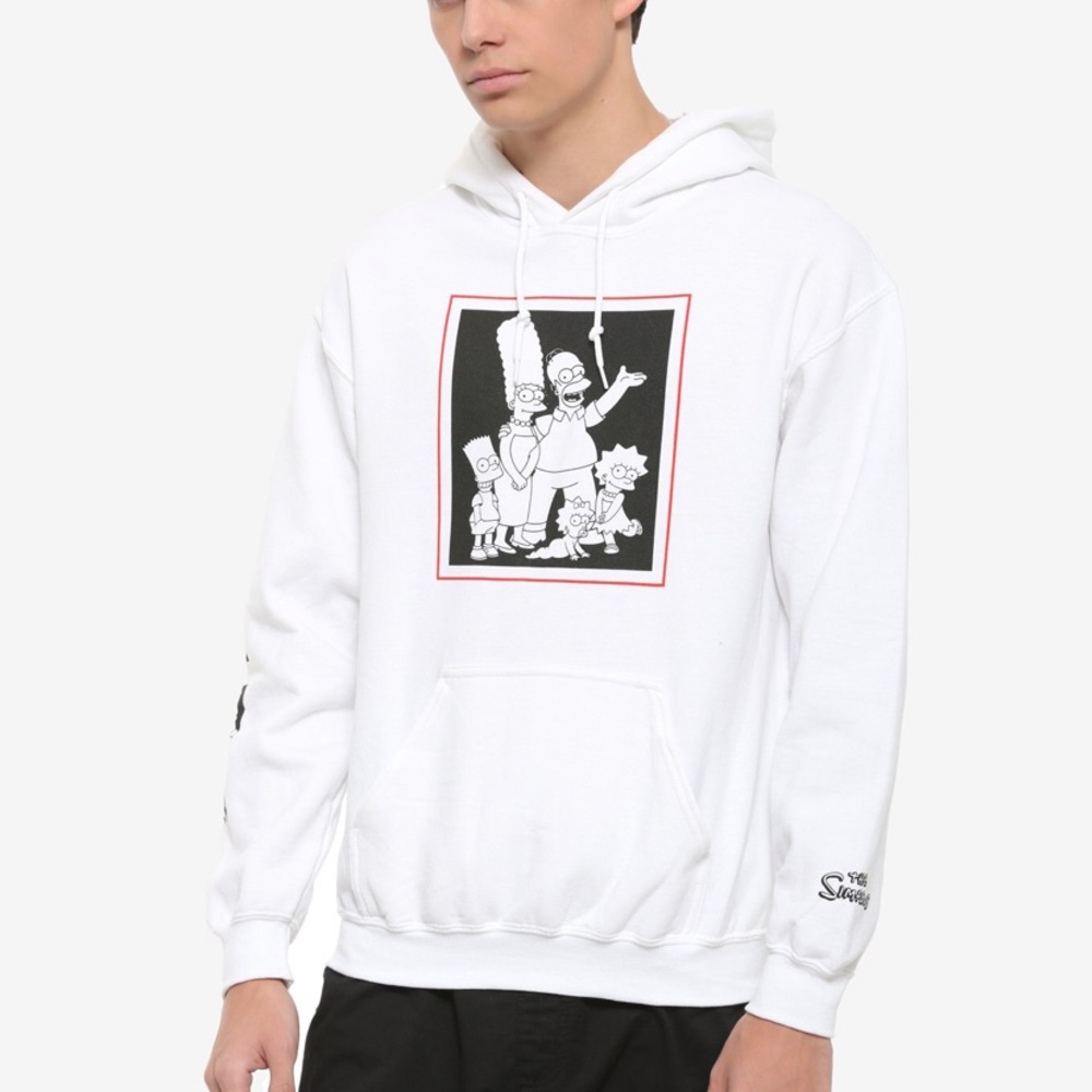 White Simpsons Hoodie 💛